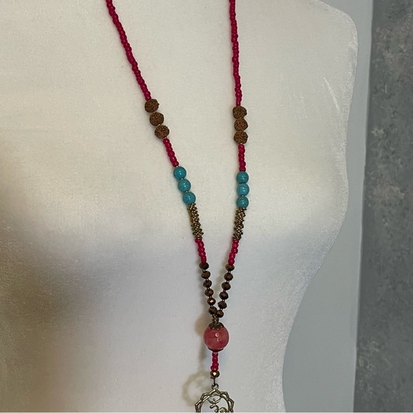 Om Necklace 32” Length - Picture 6 of 8